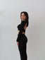 Set leggings con top escote en espalda