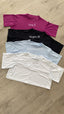 Crop top manga corta calidad premium